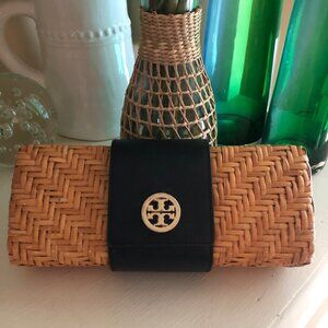 TORY BURCH Rattan Clutch